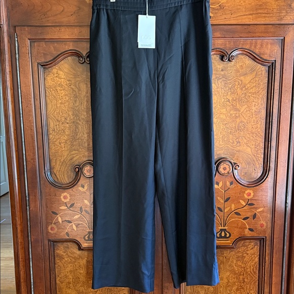 COS Women's Black 100% Wool Suit Pants Size EU Size 12 (Euro 44) Large) NWT - Picture 5 of 11